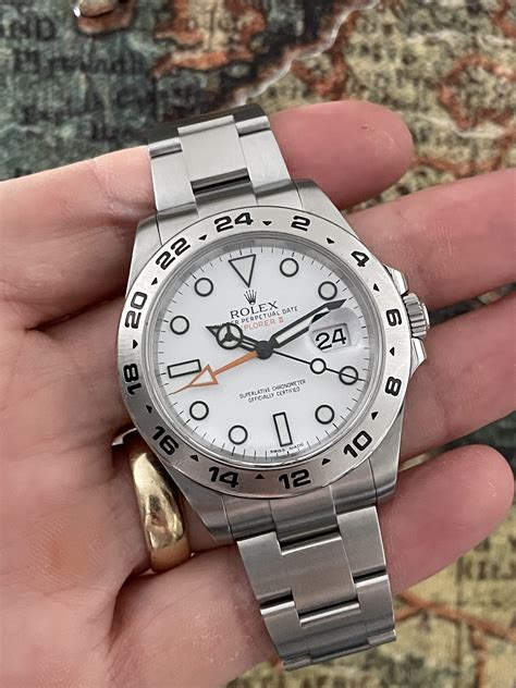 rolex explorer 2 how to set gmt|rolex explorer 2 polar 40mm.